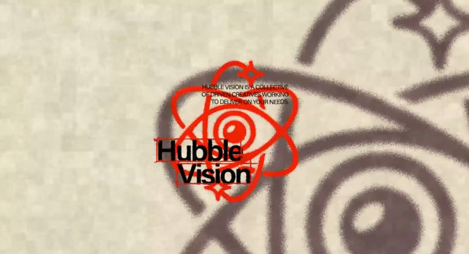 HUBBLE CREATIVE — motion design poster